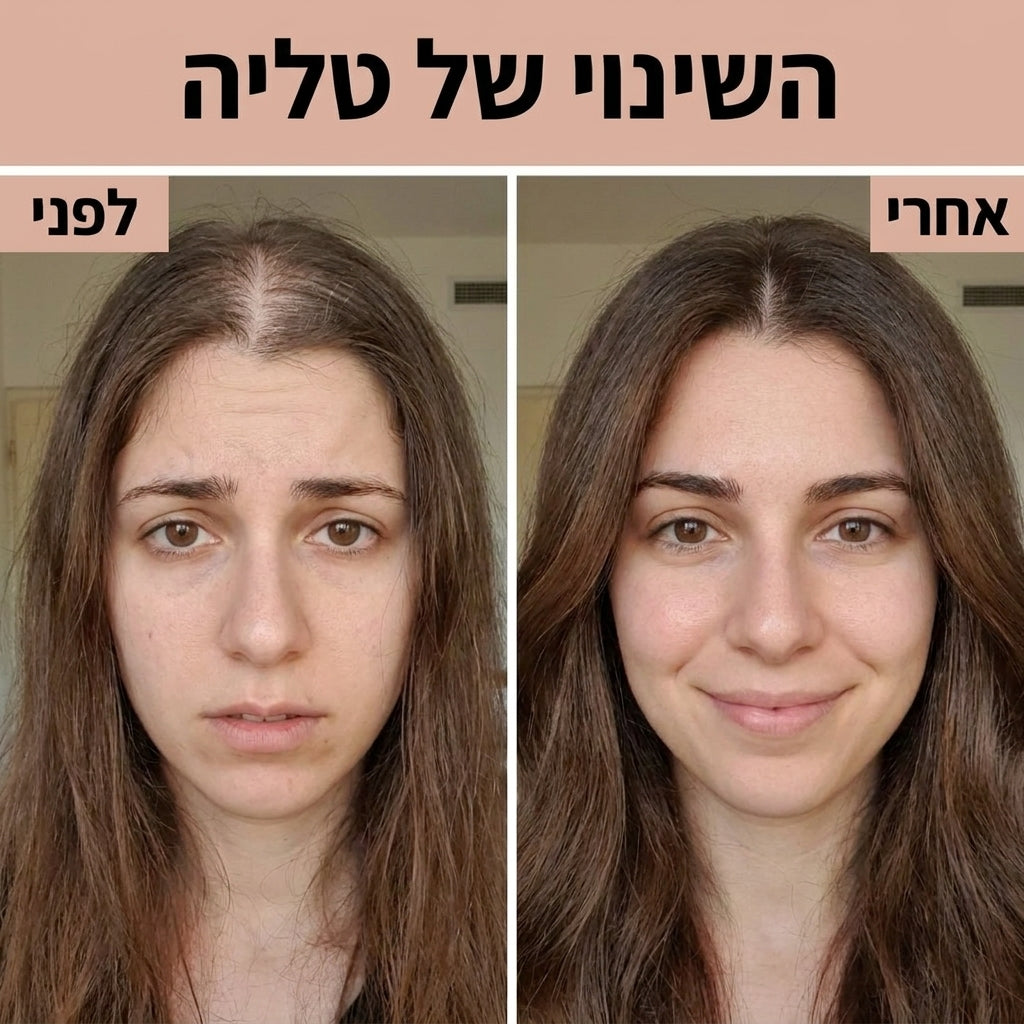 מסרק עיסוי חשמלי לקרקפת עם תאורת LED אדומה 630nm, עיסוי רטט ומברשת לעידוד צמיחת שיער וטיפוח הקרקפת.